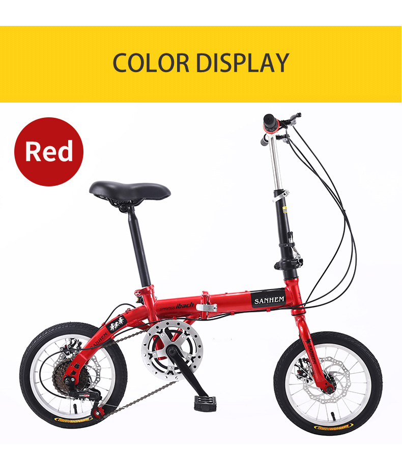 折りたたみ自転車 赤 真っ赤でキレイ！コカコーラの折りたたみ自転車！｜2019年05月13