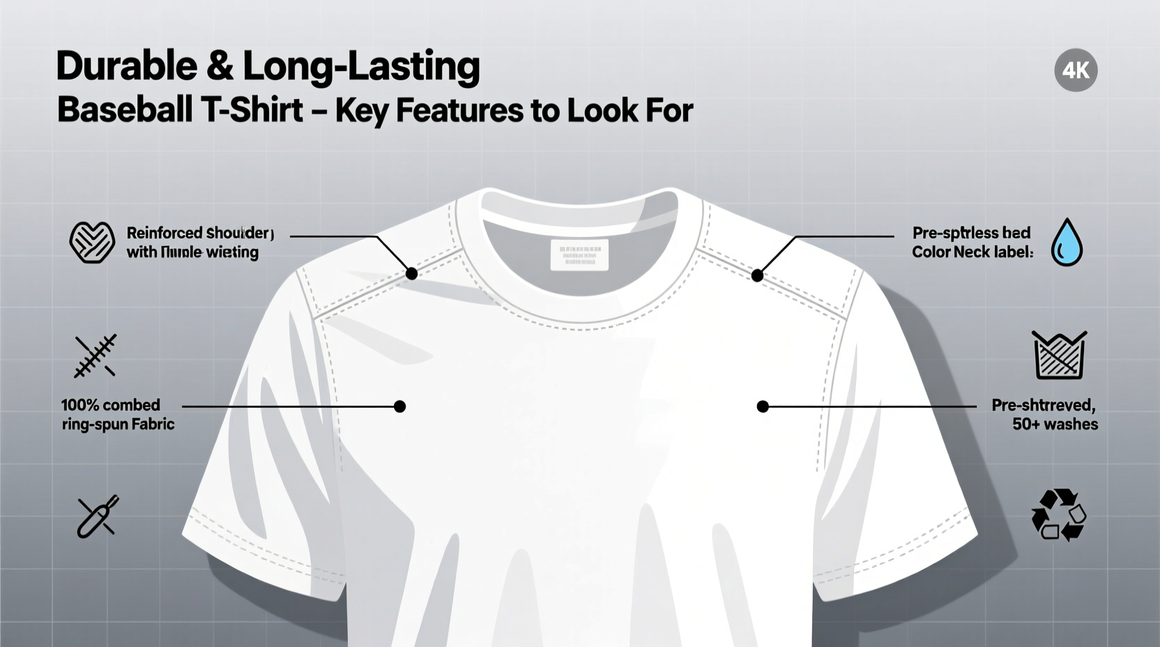 how to choose a durable and long lasting baseball t shirt key features to look for