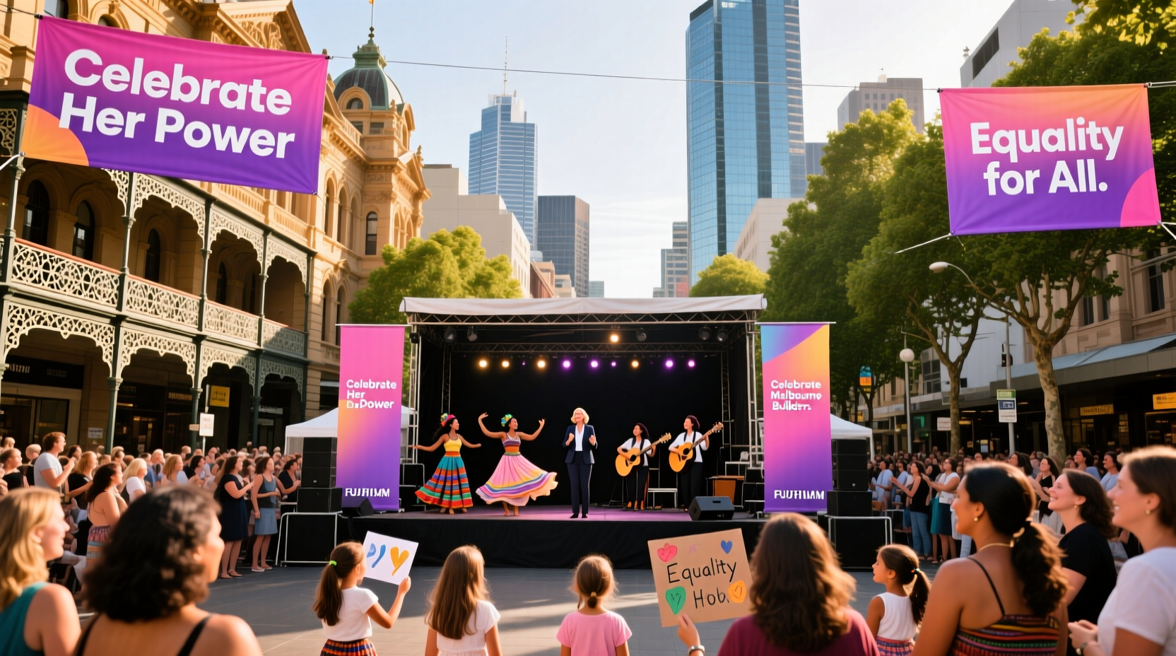 international womens day events melbourne