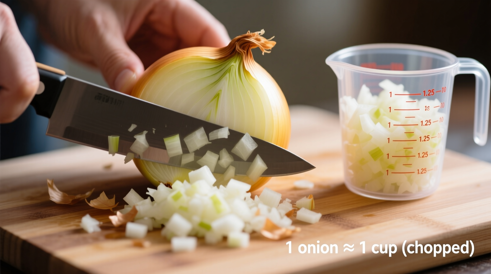 One Onion Equals How Many Cups: Precise Measurement Guide