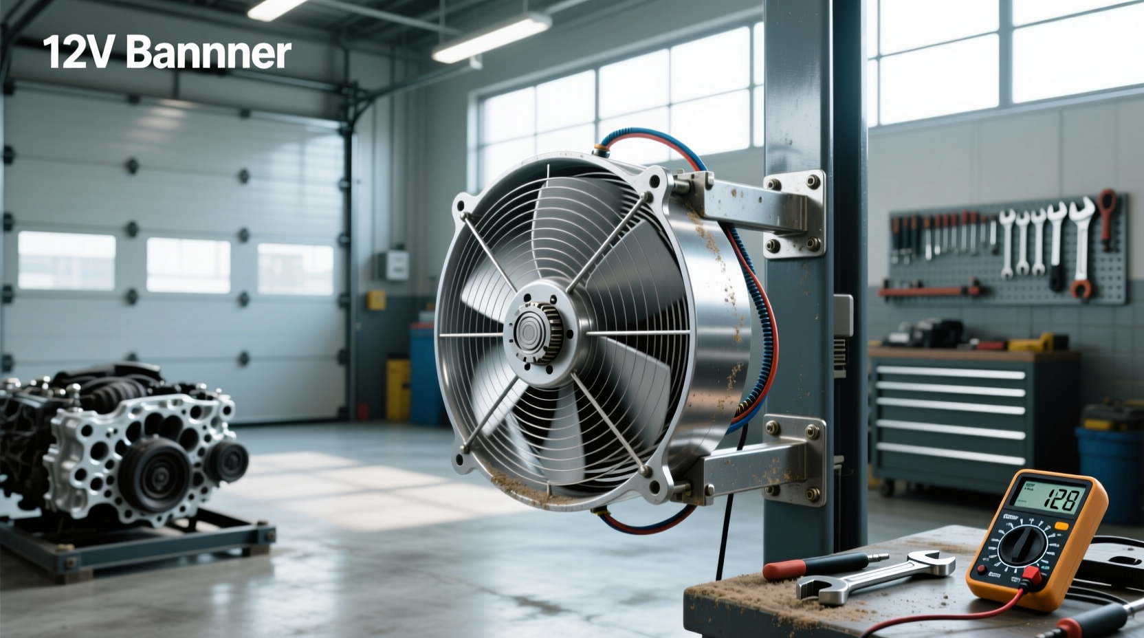 12v car fan guide voltage, use setup