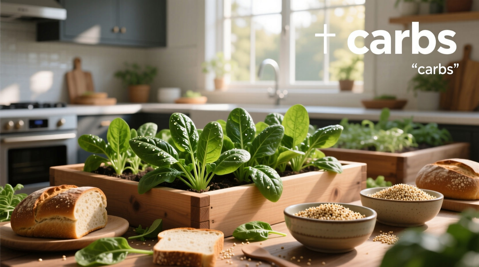 carbs in spinach raw vs cooked