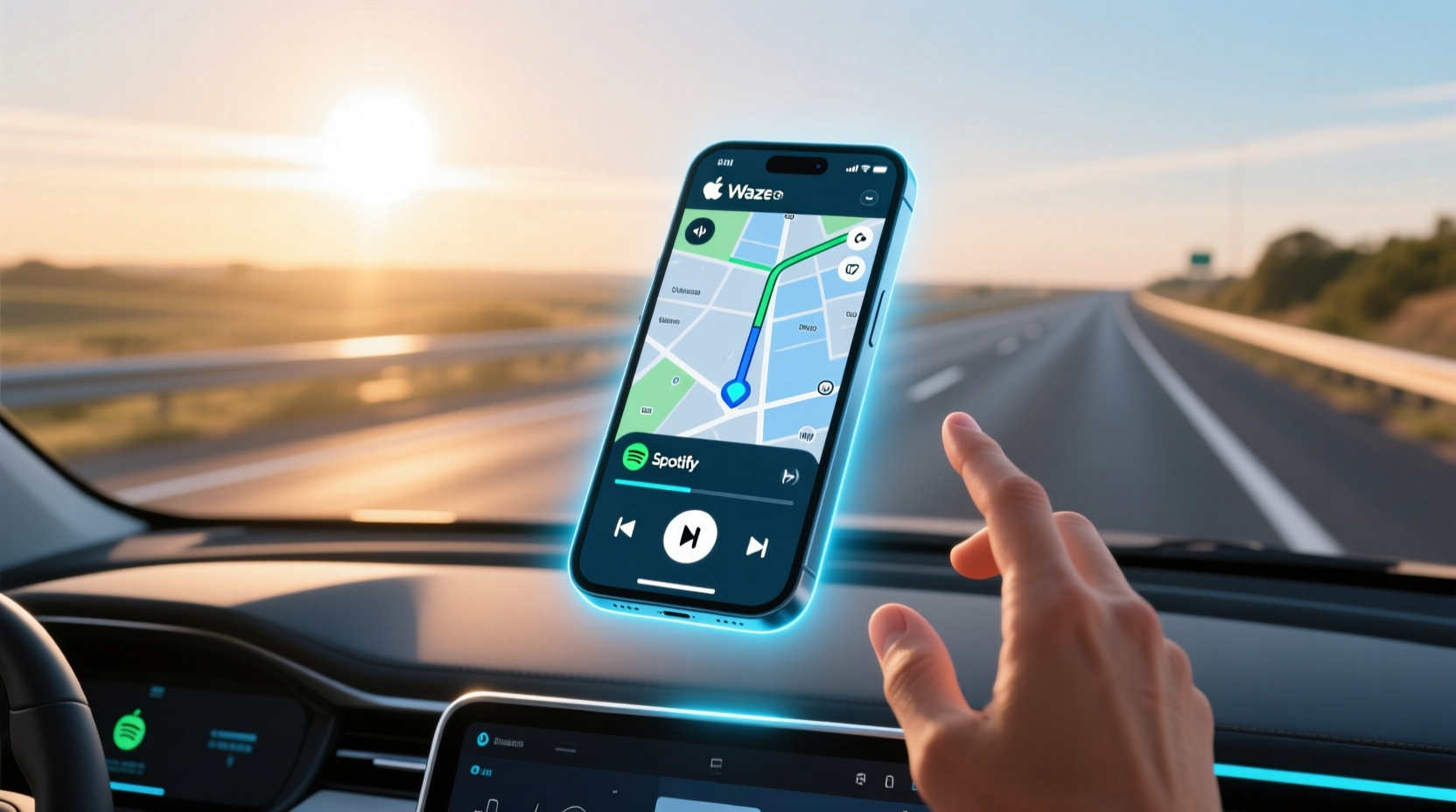 Waze Will Let You Control Spotify Without Ever Leaving