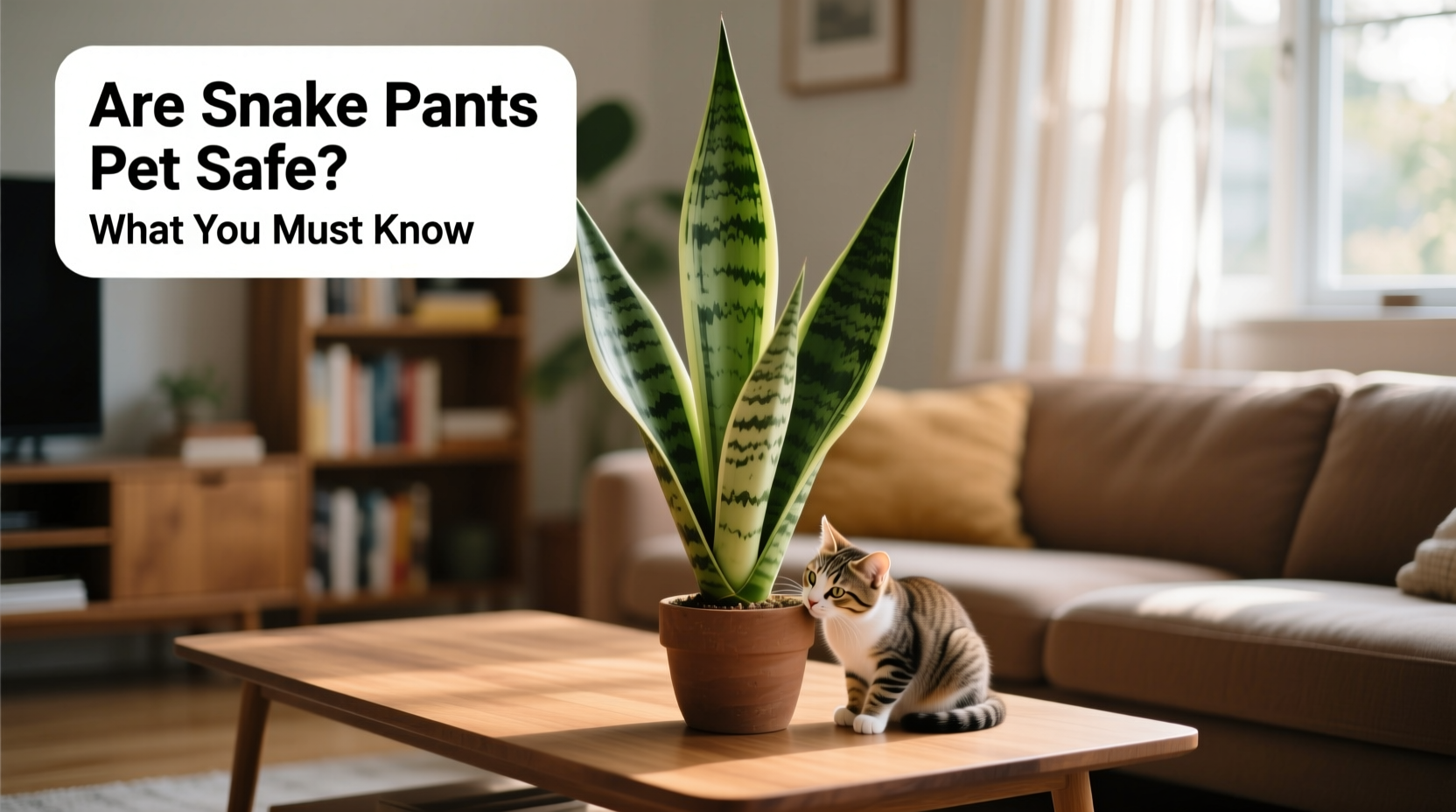 are snake plants pet safe