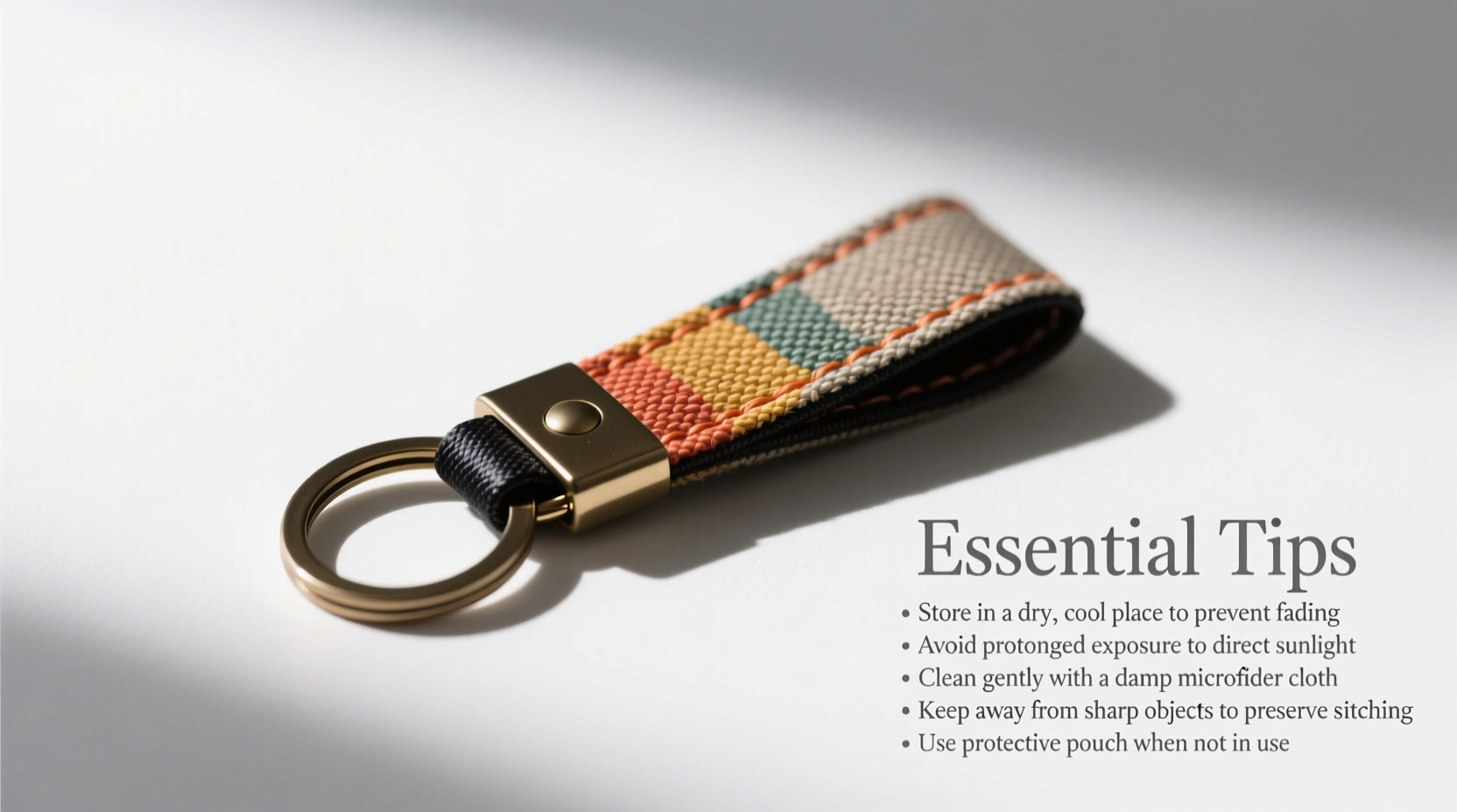 essential tips for maintaining and protecting your designer canvas keychain