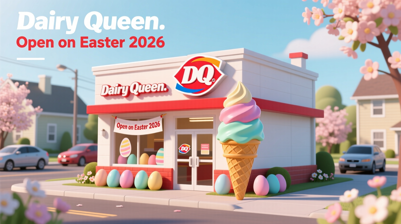 is dairy queen open on easter 2026