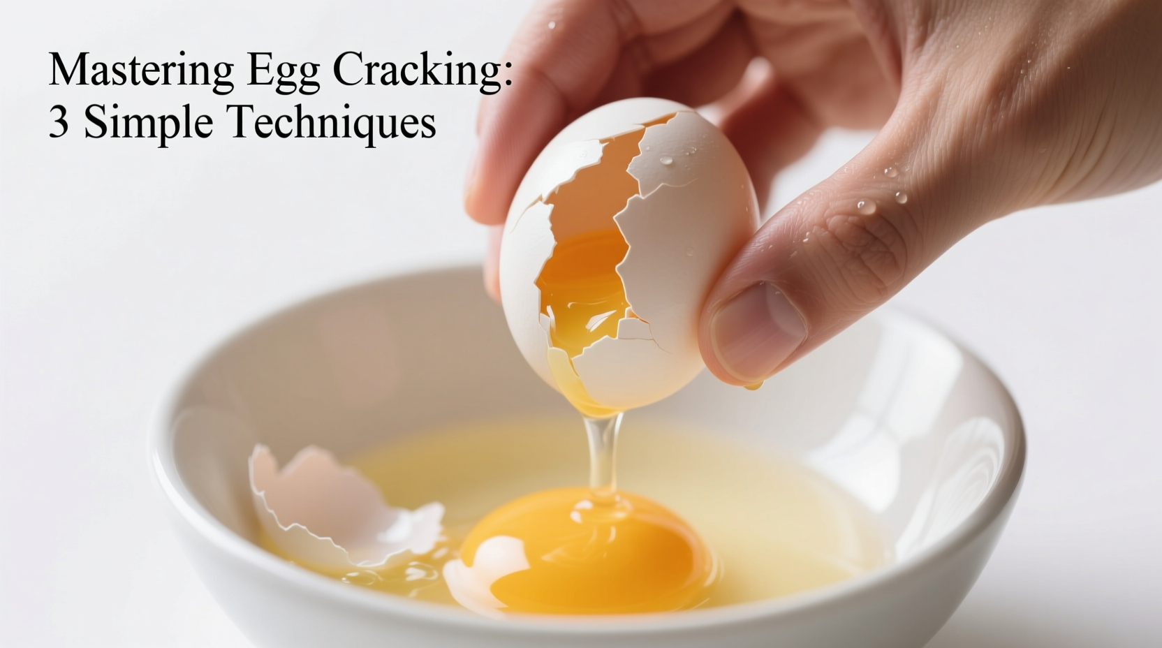 mastering egg cracking simple techniques for clean and easy egg prep