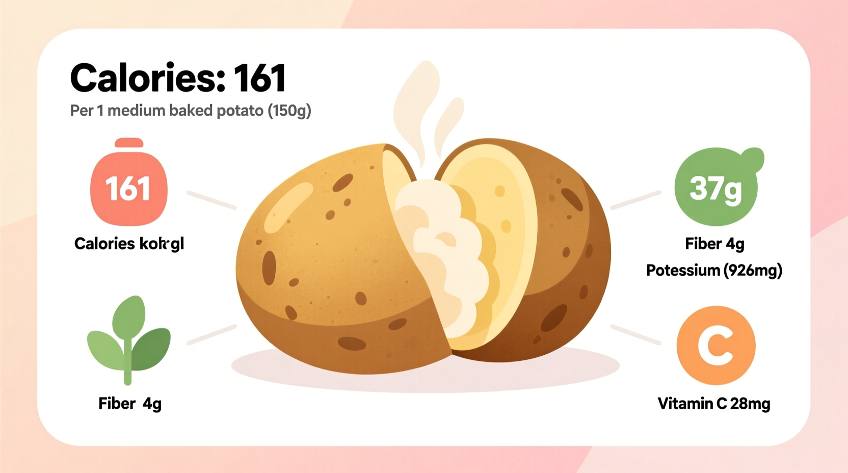 Vergleich verschiedener Kartoffelgrößen