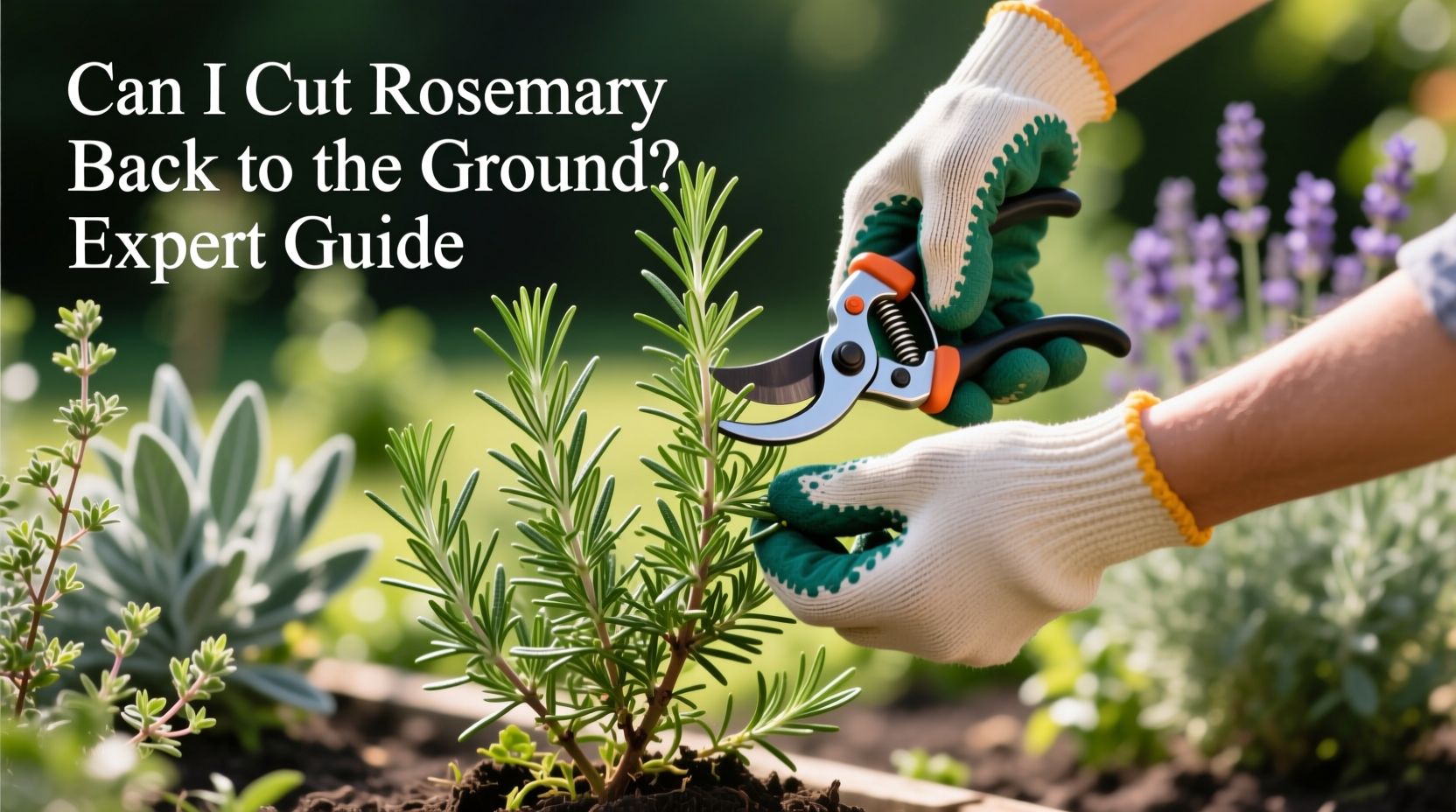 Can I Cut Rosemary Back to the Ground? Expert Guide