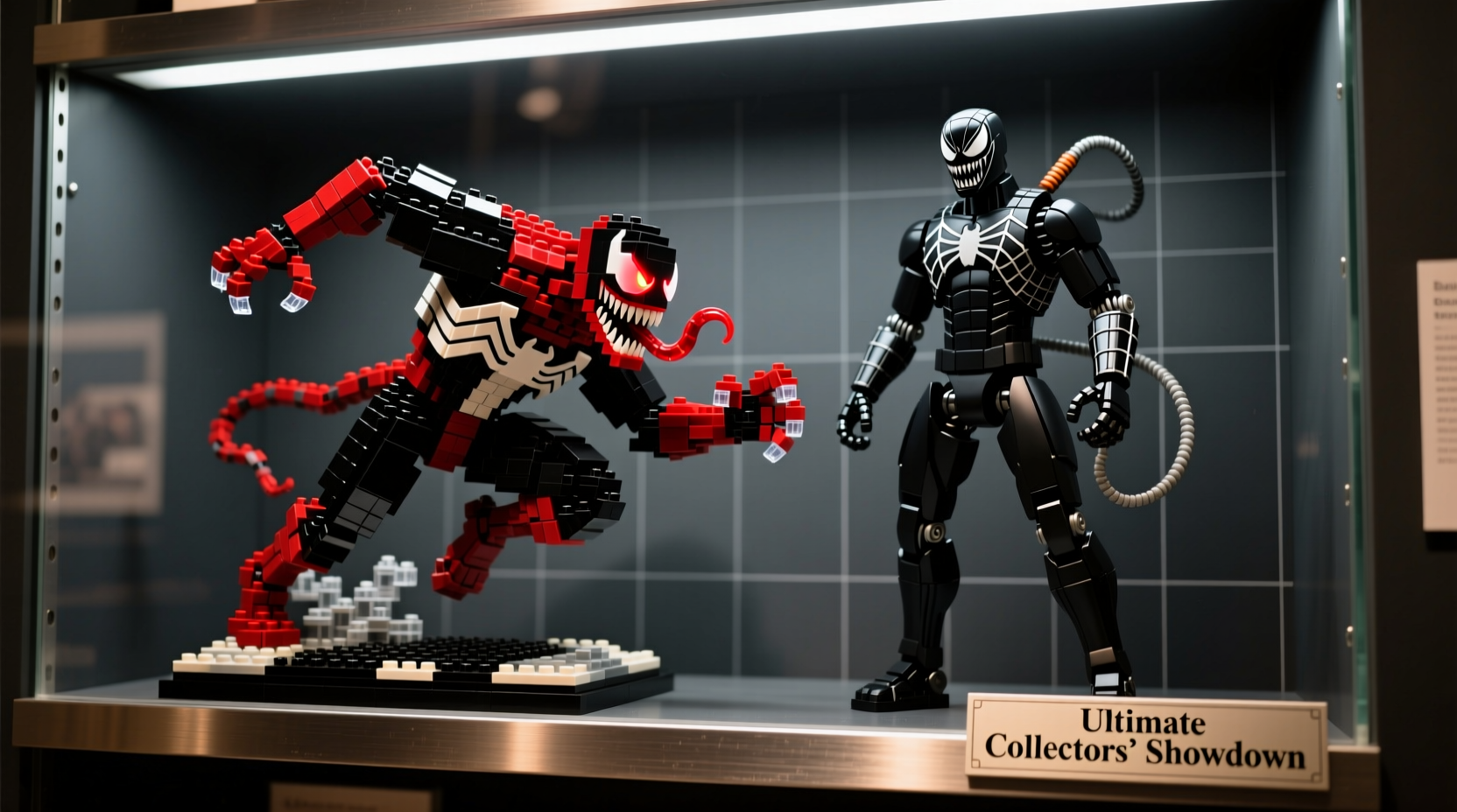 venom building blocks vs action figures which is the ultimate collectors item for your shelf