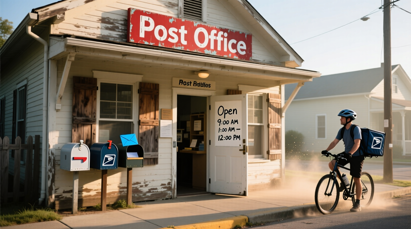 is the post office open on saturday morning