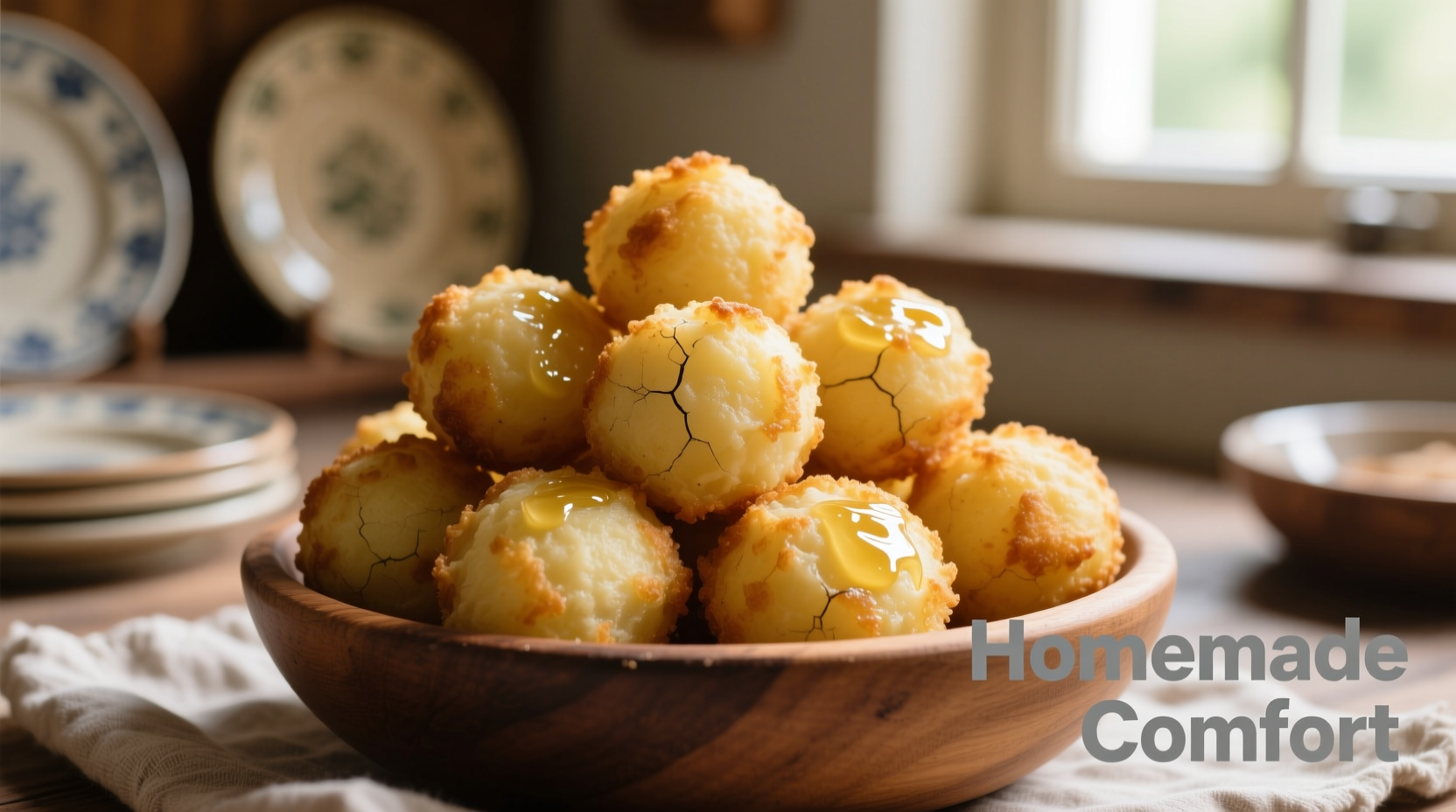 fried mashed potato balls