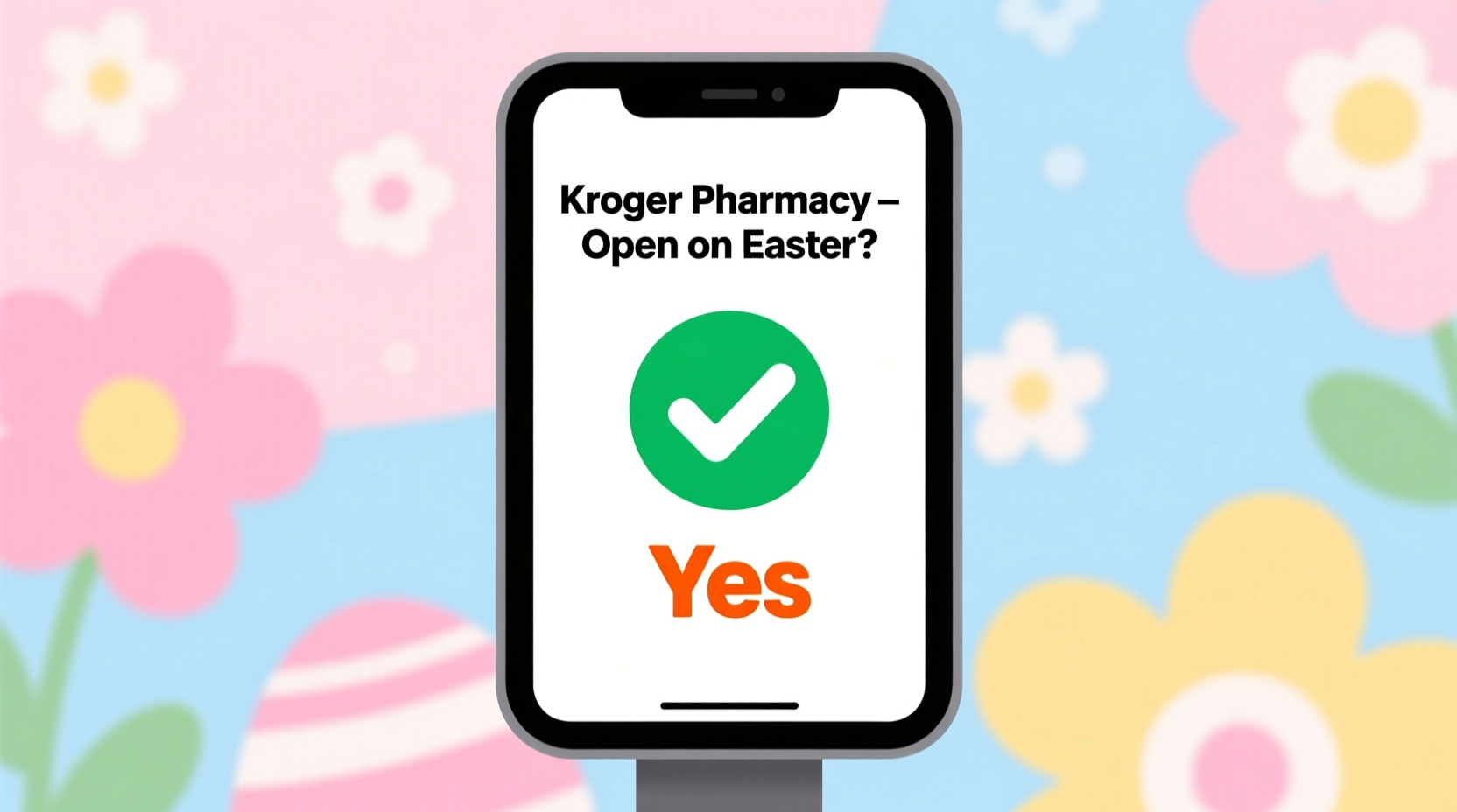 is kroger pharmacy open on easter