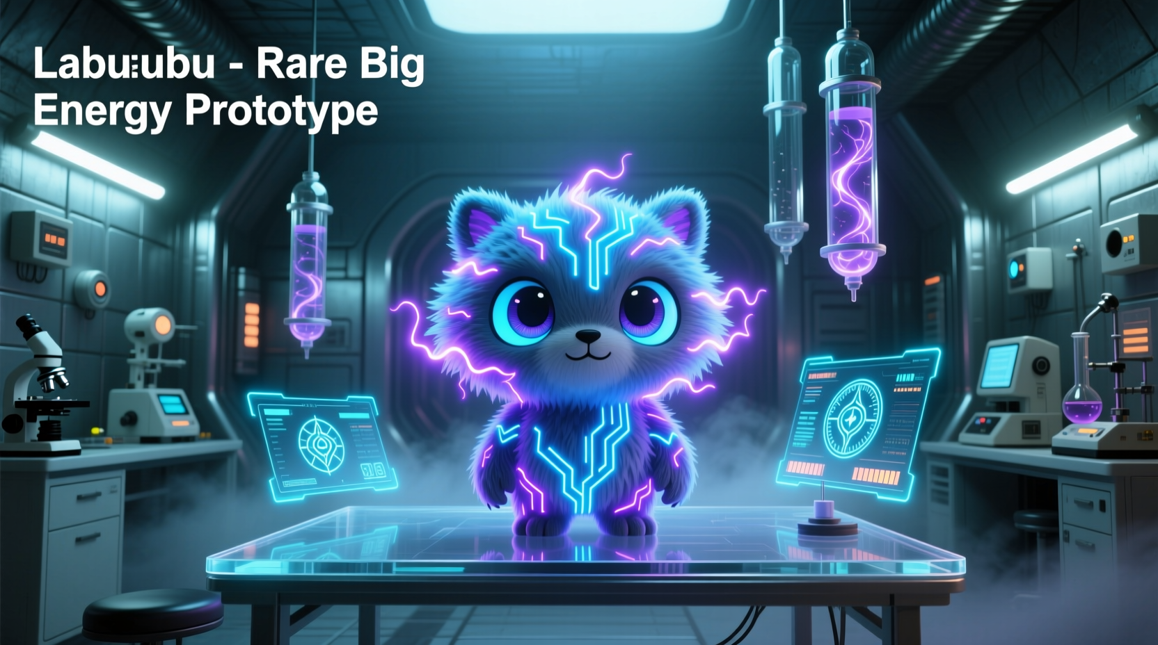 what is the rare big into energy labubu called