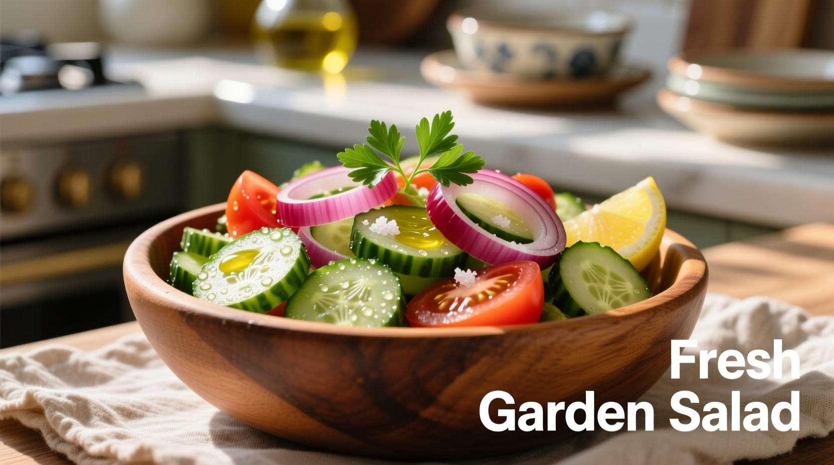 cucumber onion and tomato salad