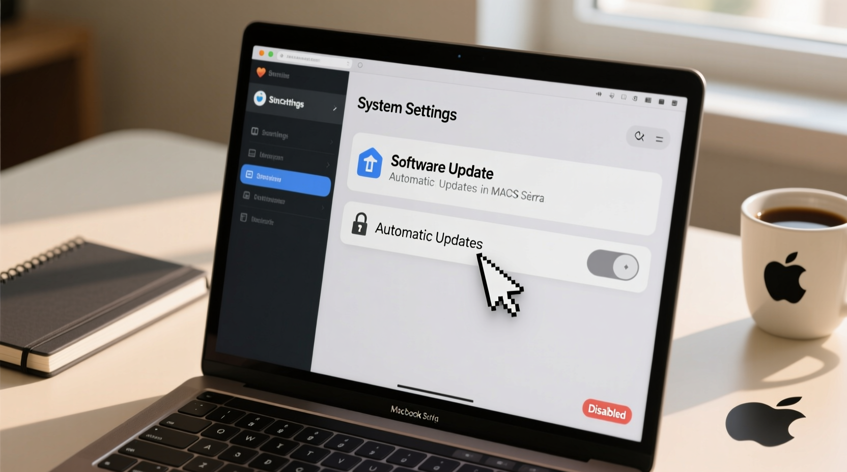 How to Prevent macOS Sierra from Downloading Automatically