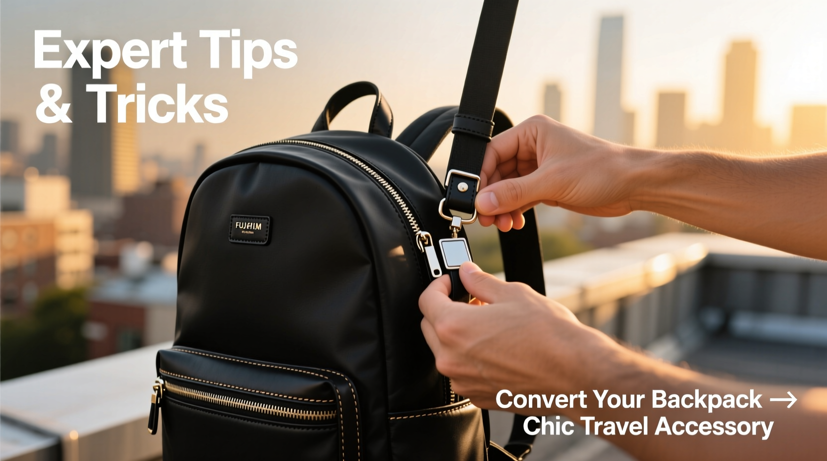 how to convert your backpack into a chic and functional travel accessory expert tips and tricks