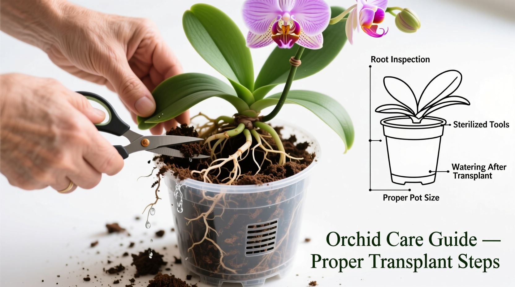 How to Transplant an Orchid Plant Properly