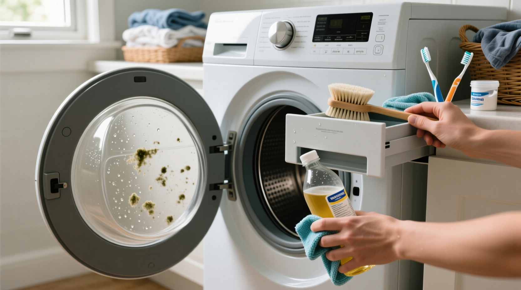 how to clean a washing machine