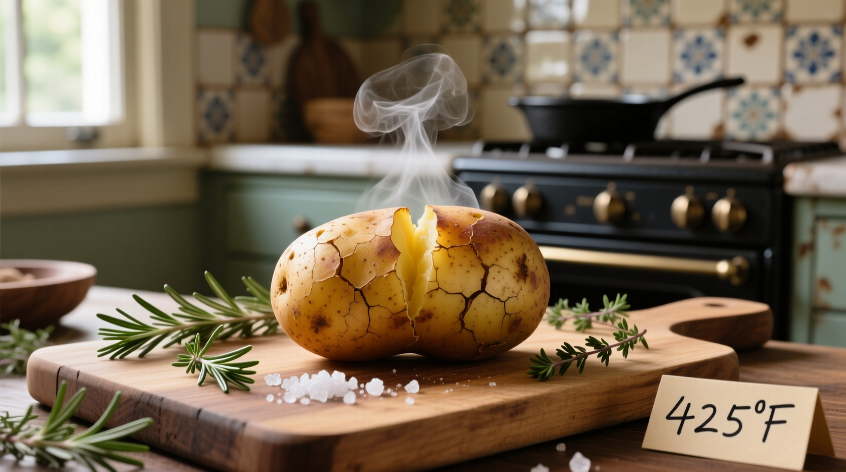 Perfect Baked Potato Temperature: 400°F Science-Backed Guide