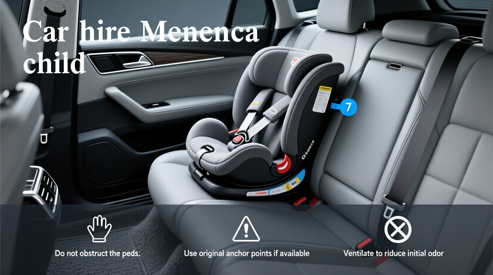 car hire menorca child seat