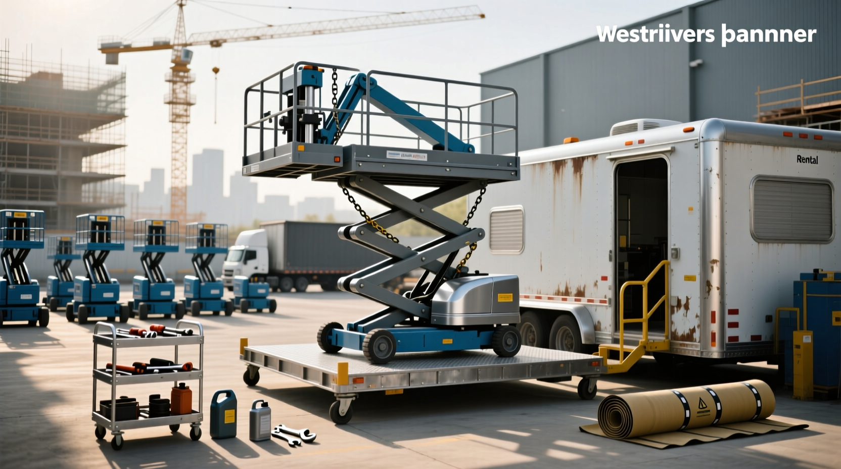 How to Rent a Hydraulic Lift: Types, Costs, and Safety Tips