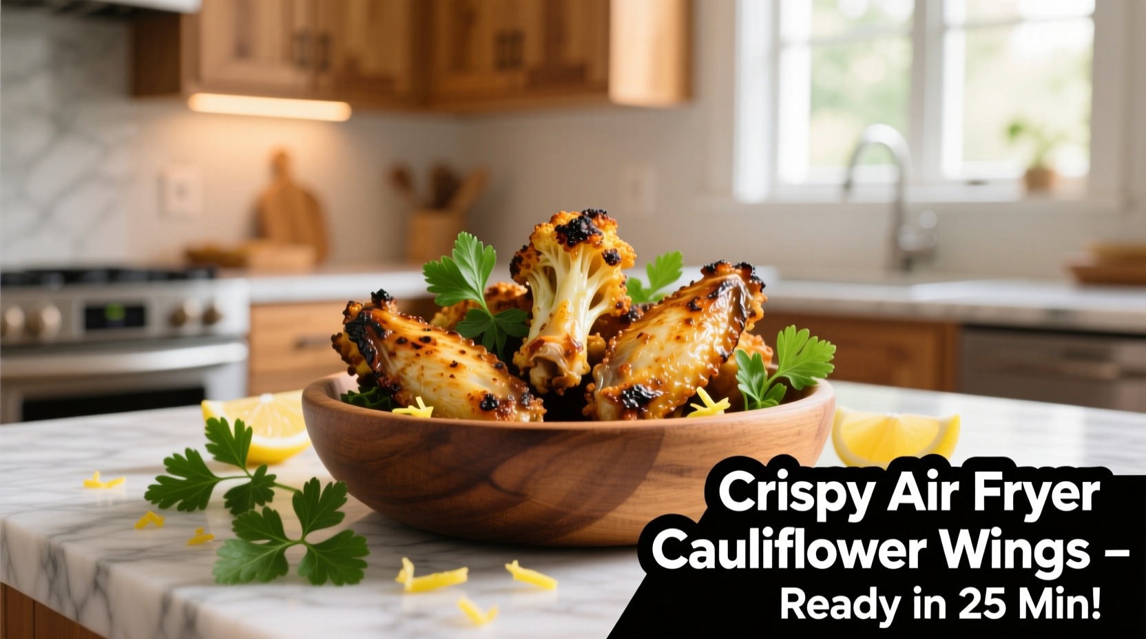 Perfect Air Fryer Cauliflower Wings Recipe (Crispy & Easy)