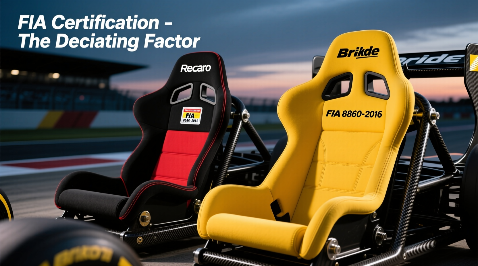 recaro vs bride yellow seat