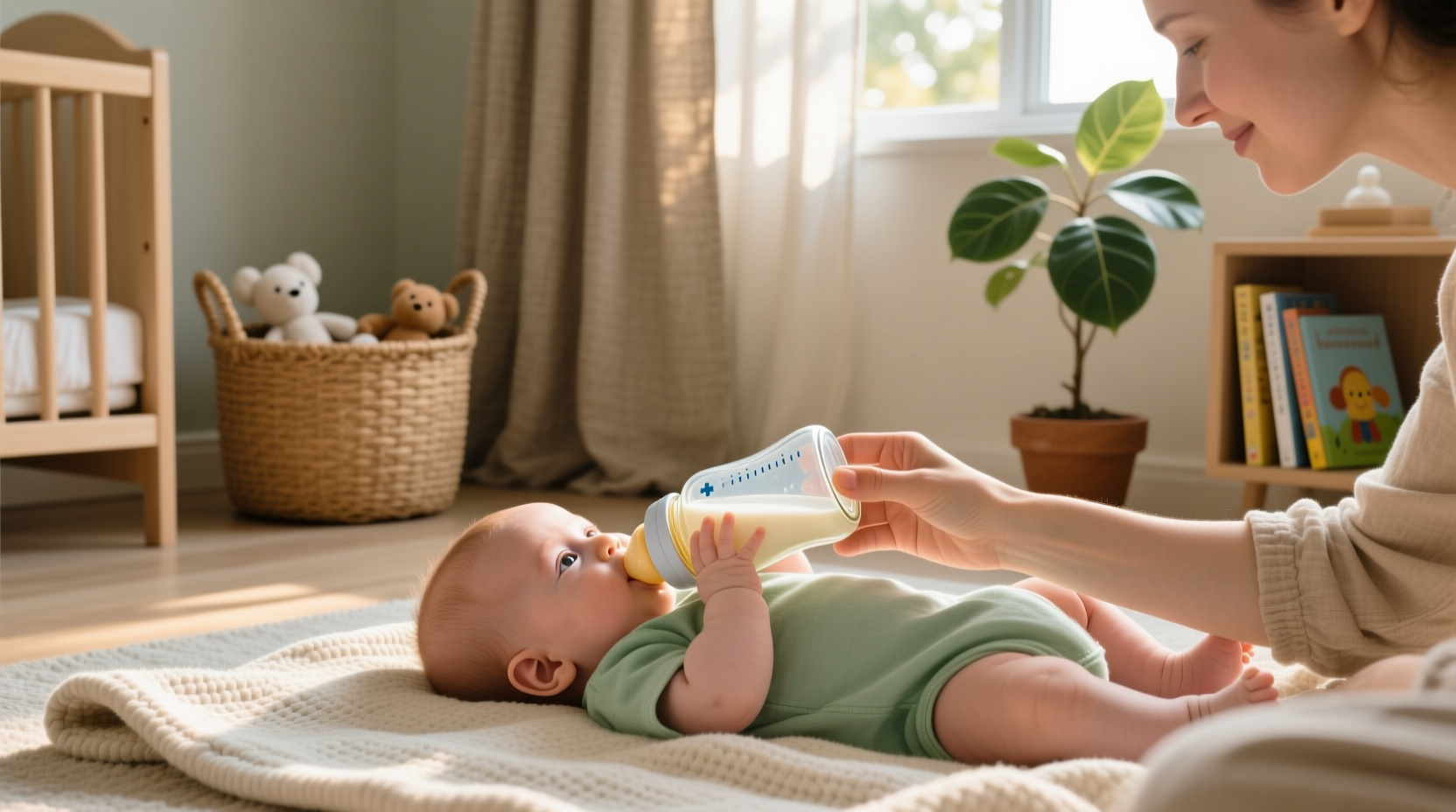 3 month old milk intake guide