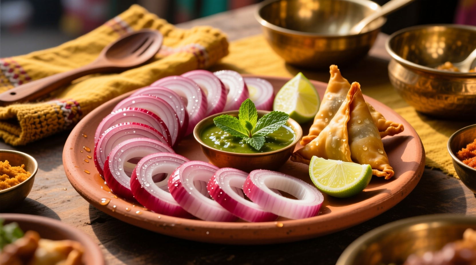 Red Onion in Indian Lunch, Brunch & Dinner Guide