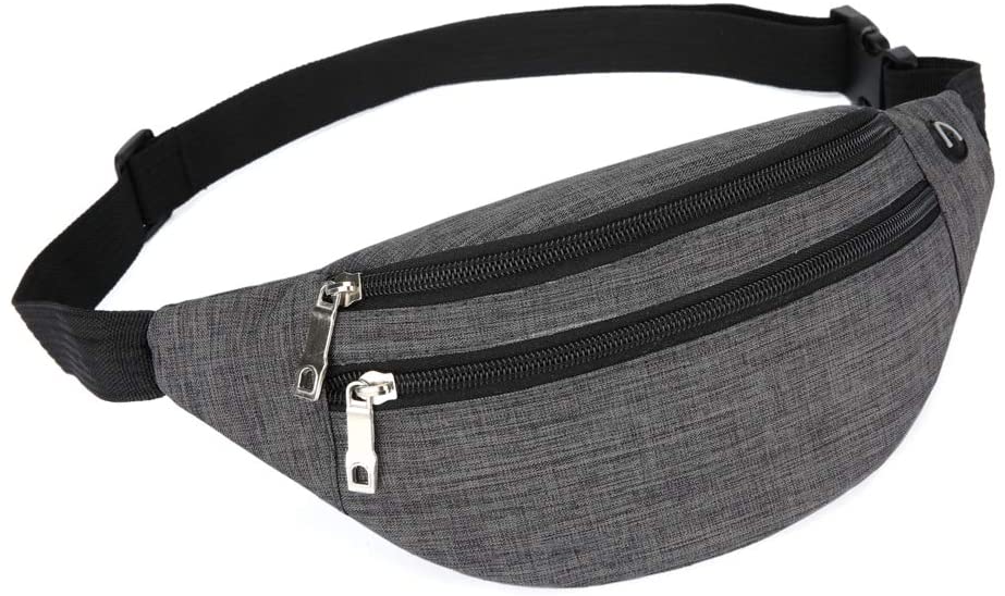 Moda uomo logo personalizzato mimetico marsupio marsupio da viaggio riciclato marsupio da corsa