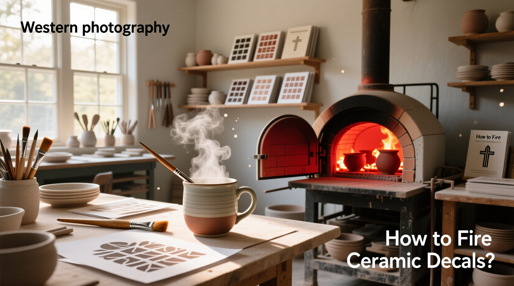 How to choose ceramic decal paper for firing, How to fire ceramic decals?