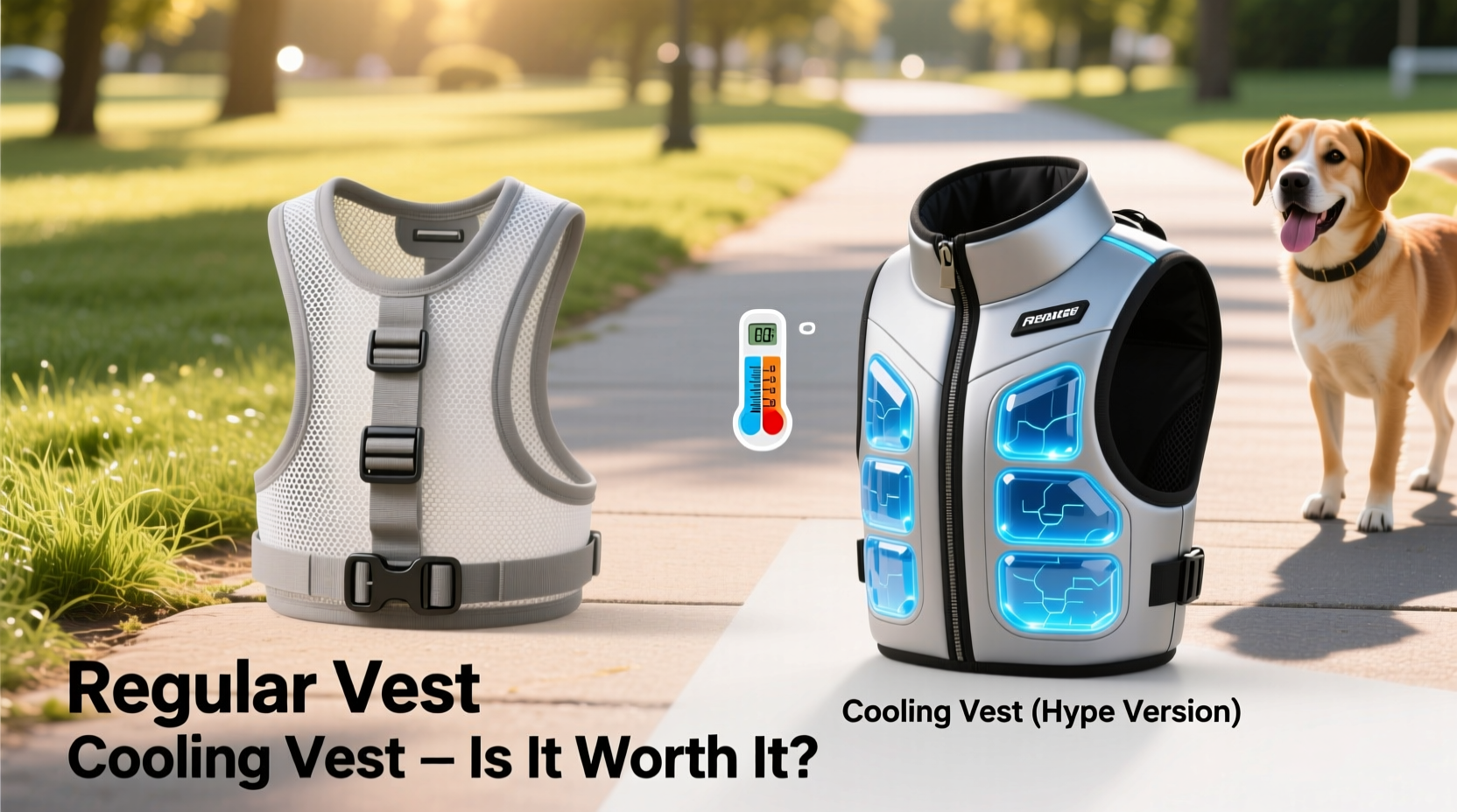 dog walking vest vs cooling vest is the hype around cooling vests real or can i stick with a regular one