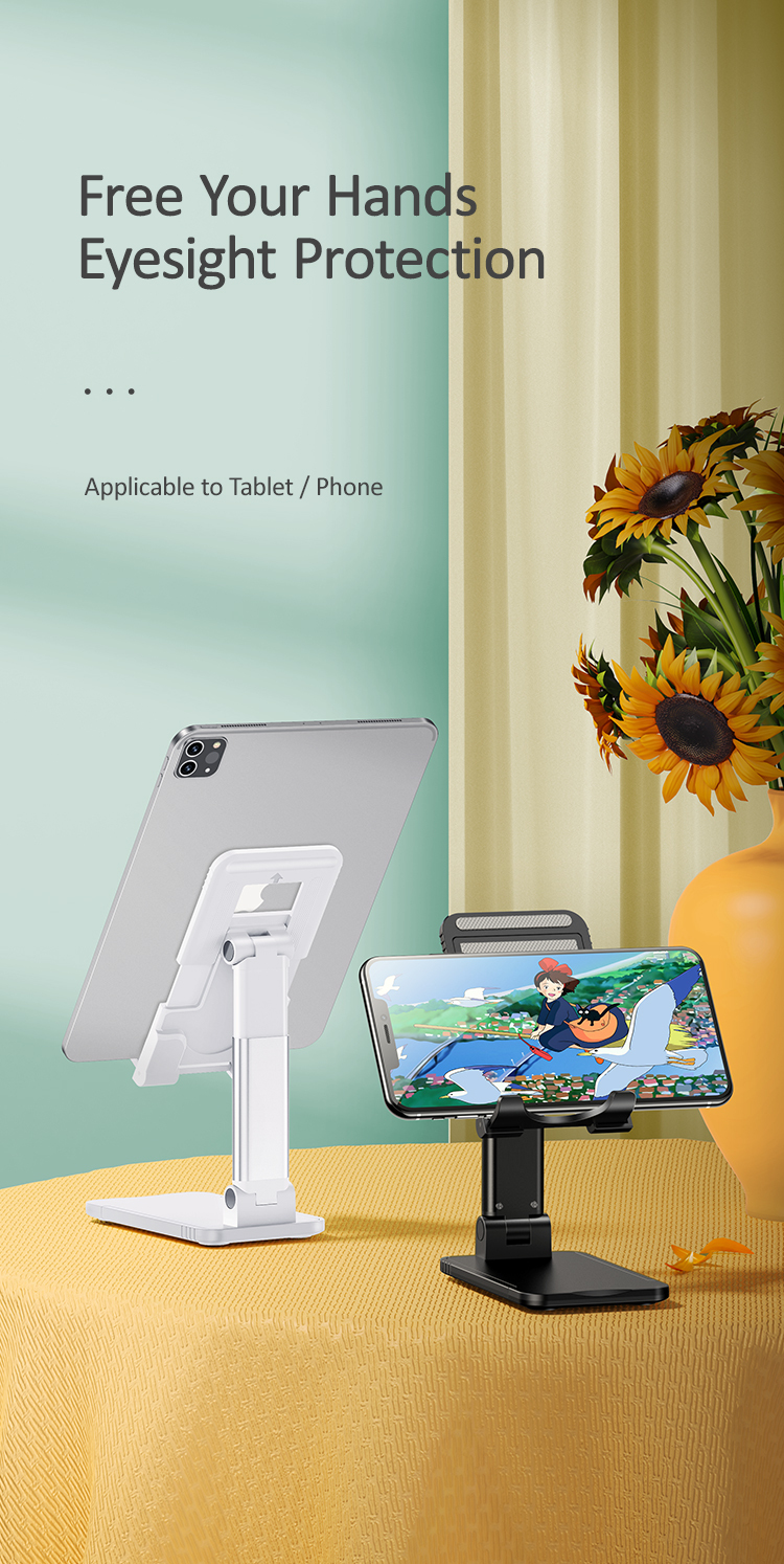 USAMS US-ZJ059 Retractable Desktop Phone and Tablet Holder Stand 29 H55e7ce4fd1ab4c5a899b63cd5fa26199R