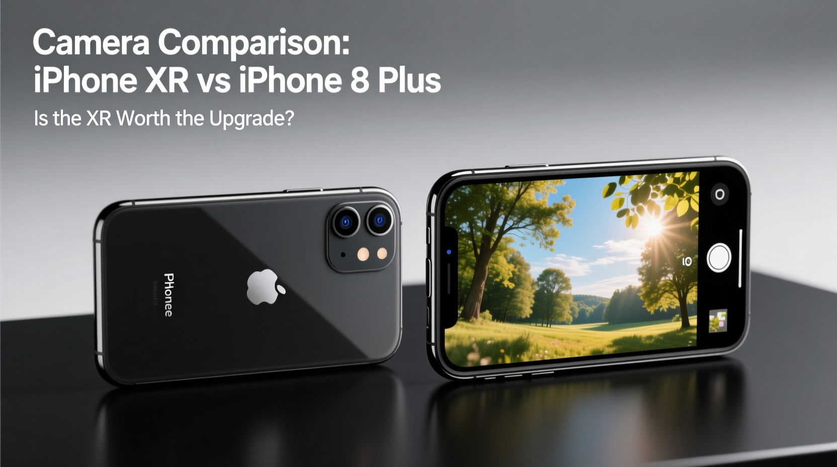 iphone xr vs 8 plus camera is the xr really worth the upgrade