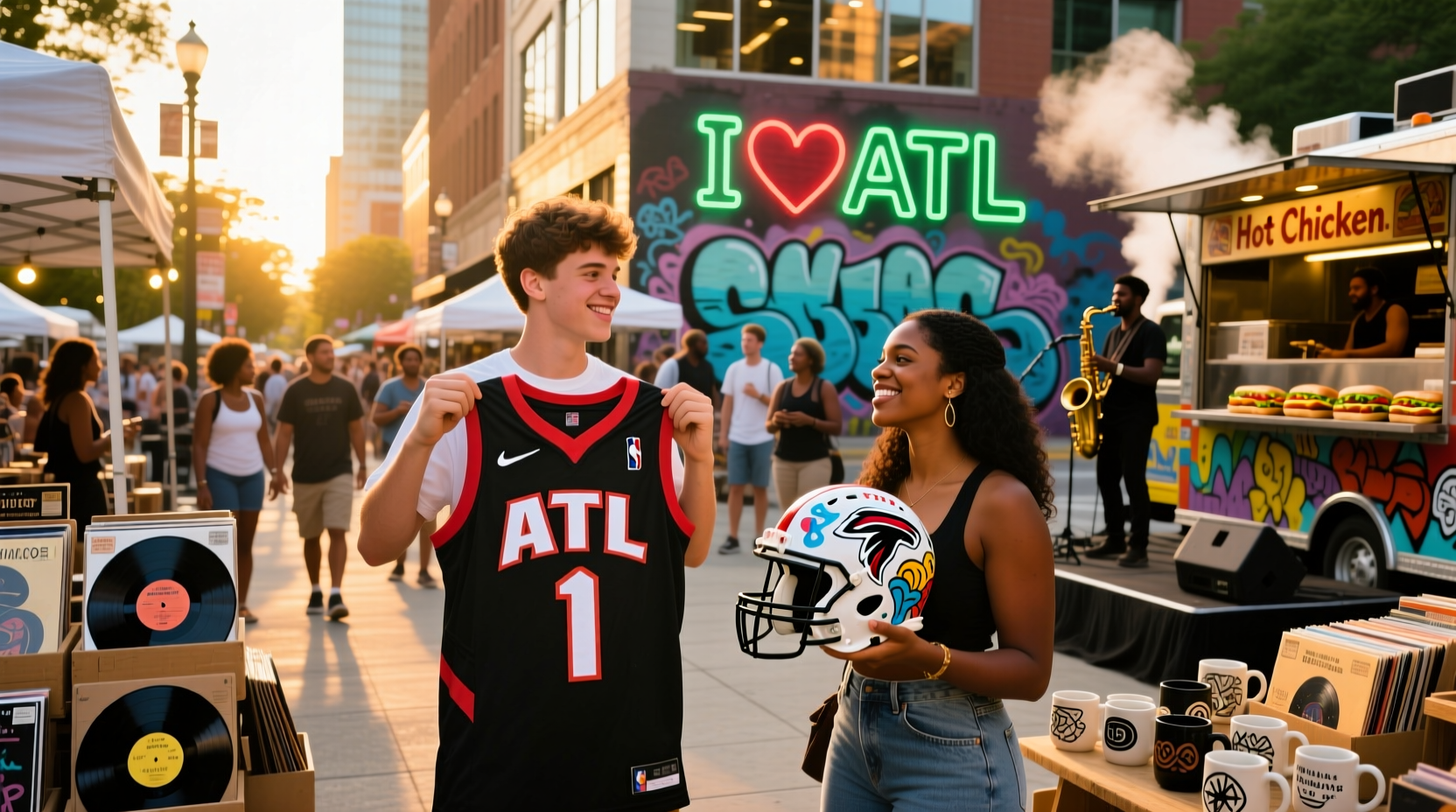 discover the best atlanta experiences with iconic sports gear and unique finds
