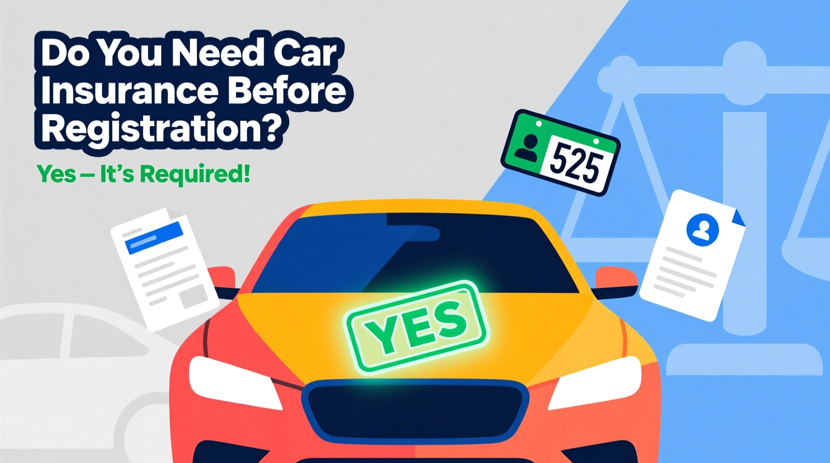 do you have to get car insurance before registration
