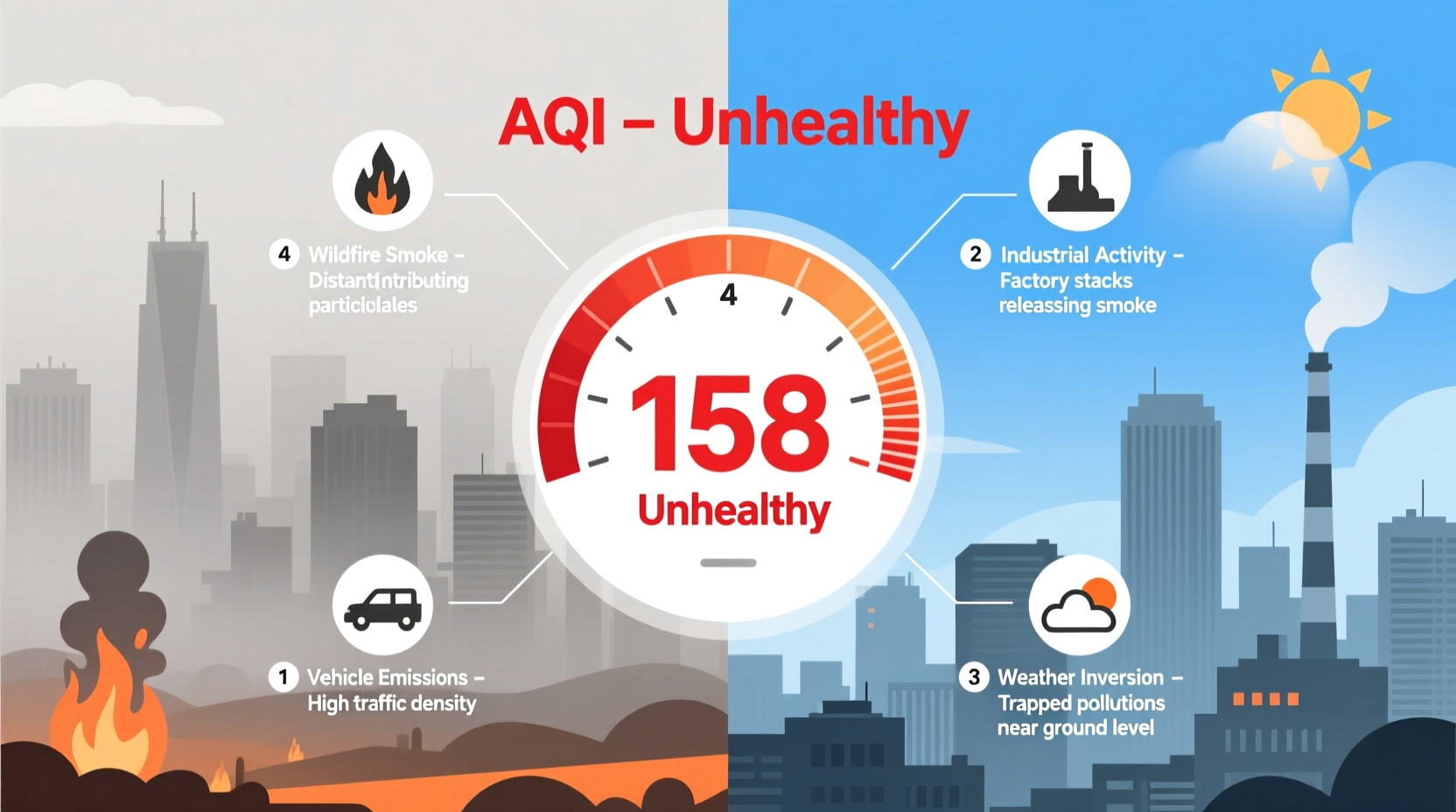 why is air quality bad today understanding aqi pollution