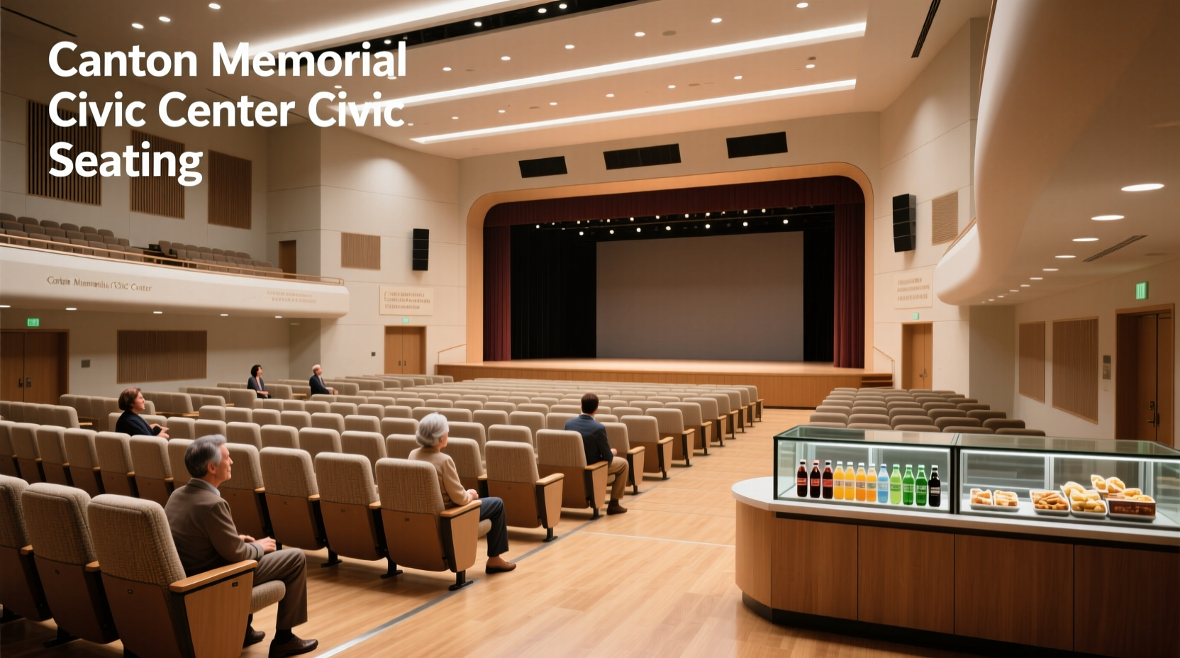 Canton Civic Center seating guide: what to look for