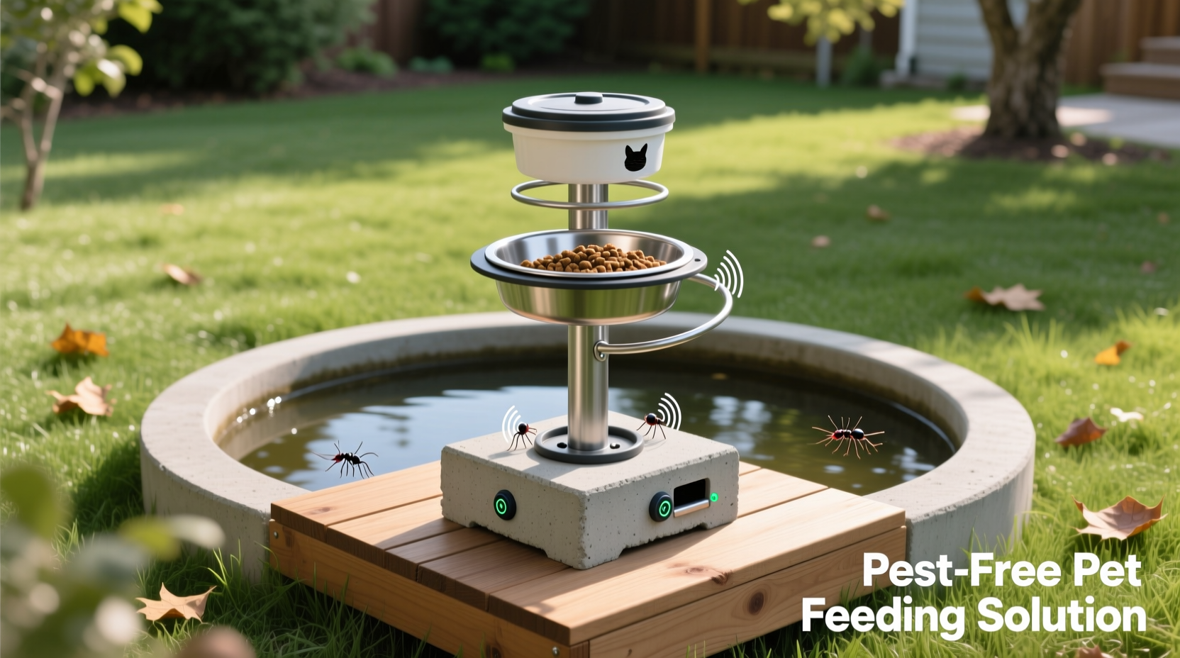 effective ways to secure your cats food bowl outdoors and keep it pest free