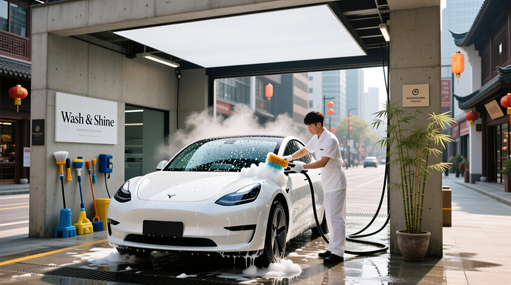 What Are Chinese Car Wash Machines and How Do They Work?