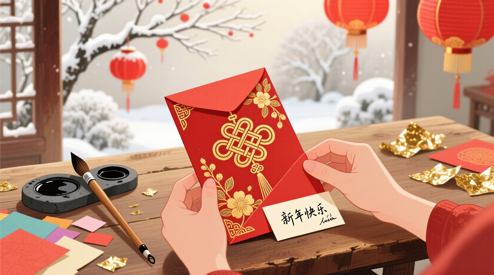 How to Make New Year Cards at Home