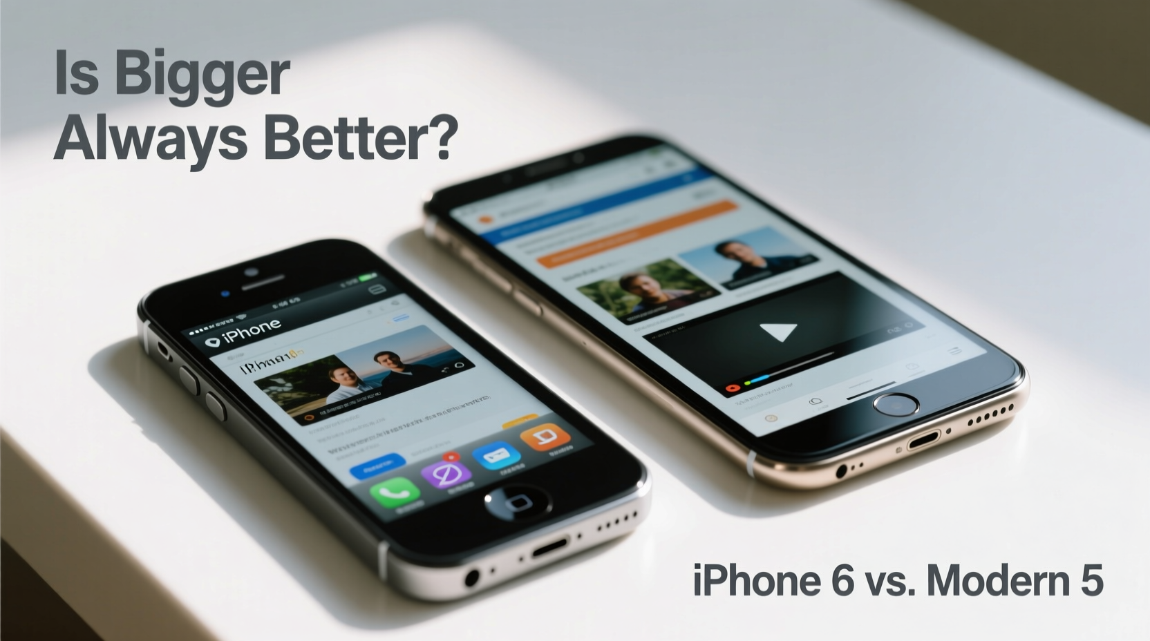 is a bigger screen always better 5 inch screen vs iphone 5 what are people actually missing out on