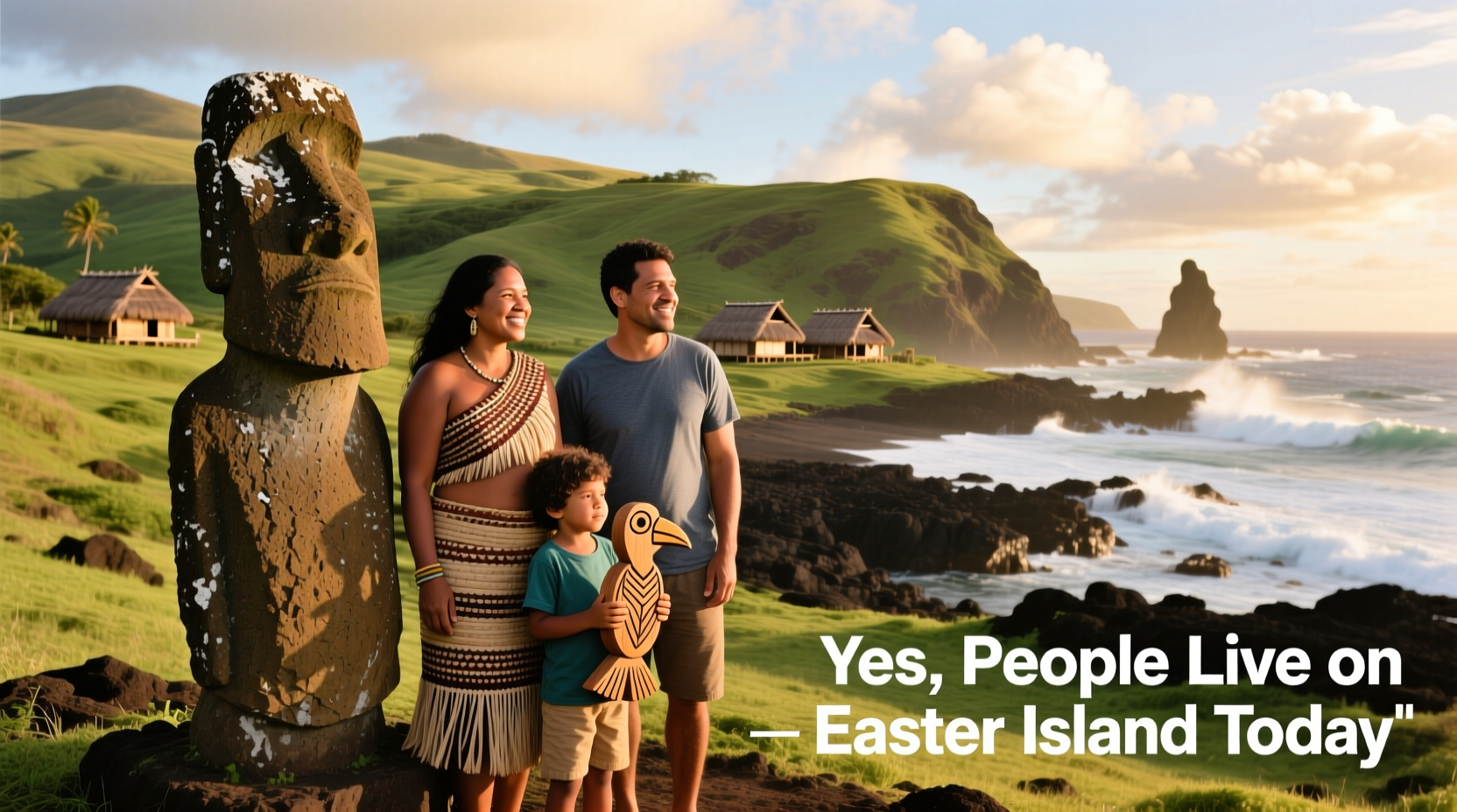 do any people live ion easter island