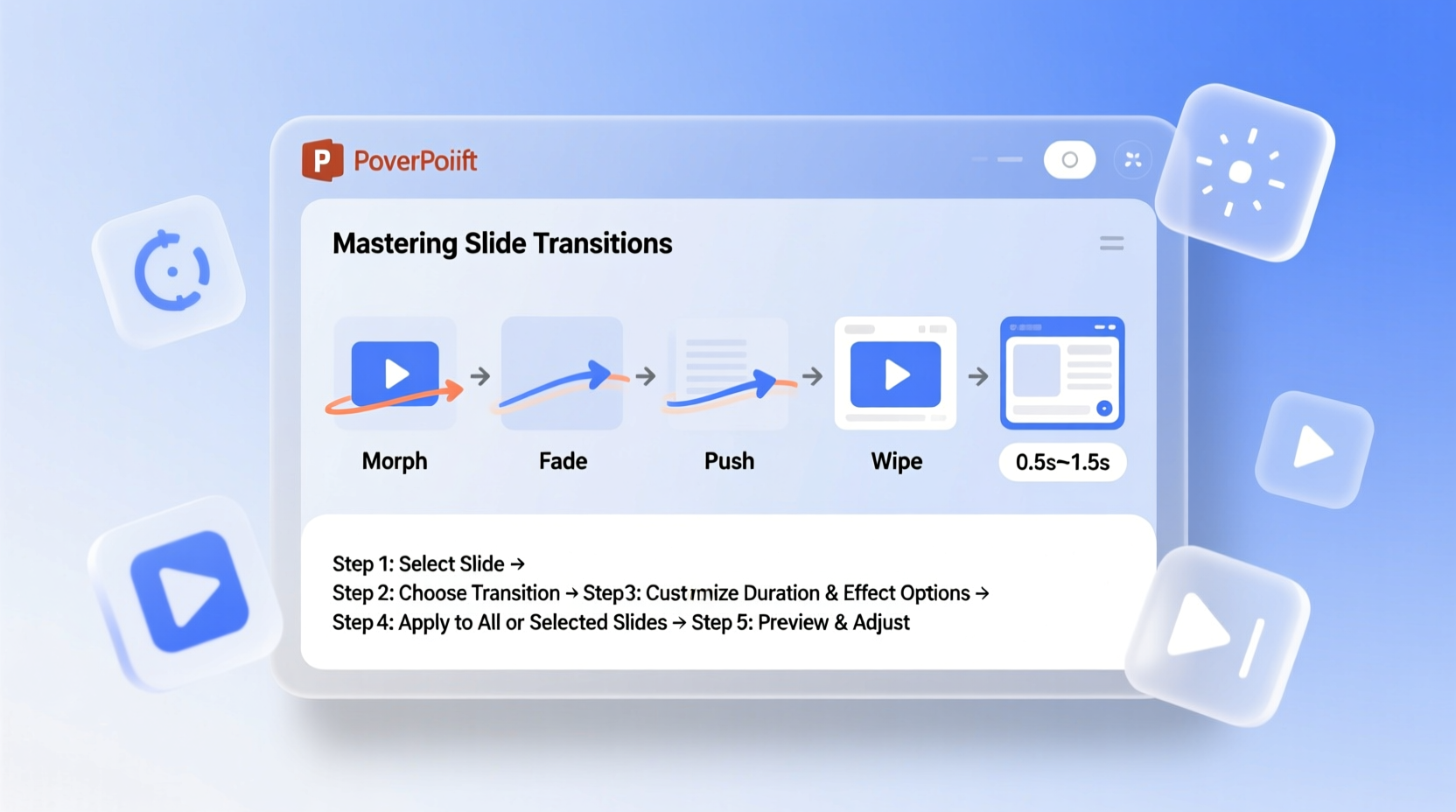 mastering slide transitions in powerpoint a step by step guide for smooth presentations