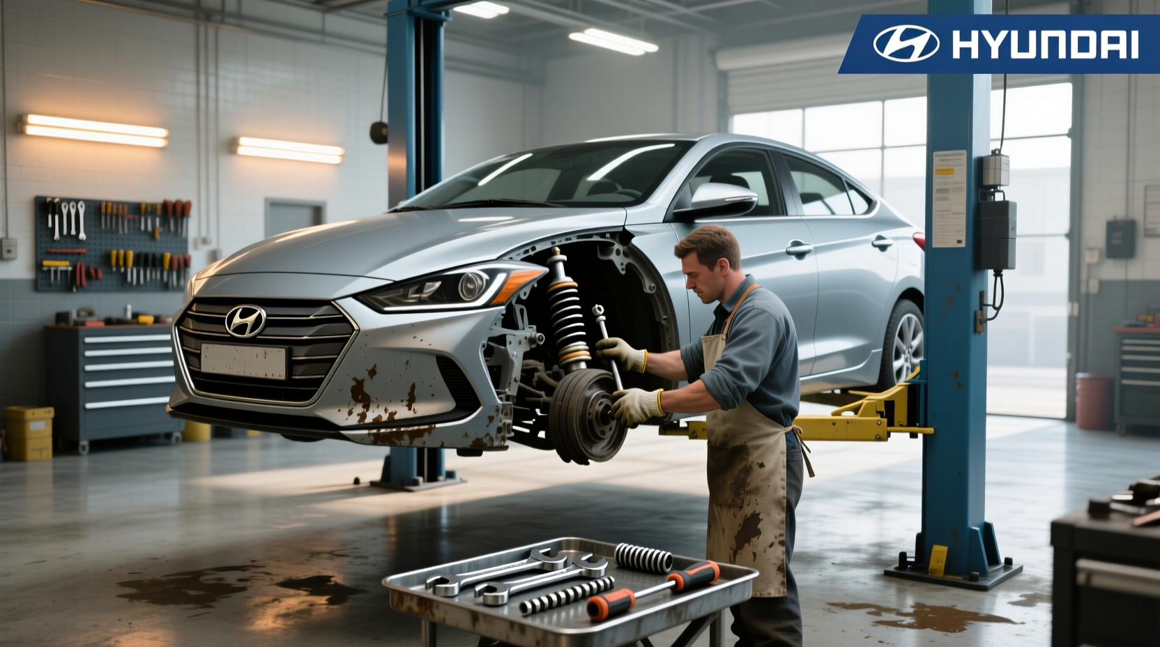 2017 elantra strut replacement guide