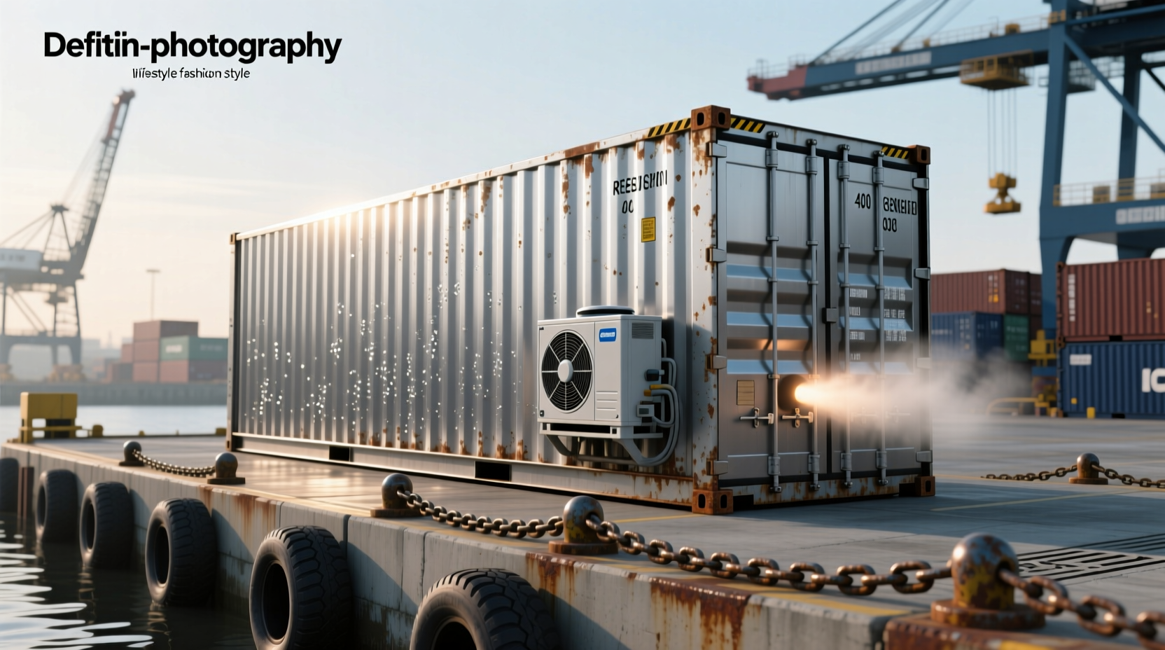 40ft reefer genset guide power, runtime fit
