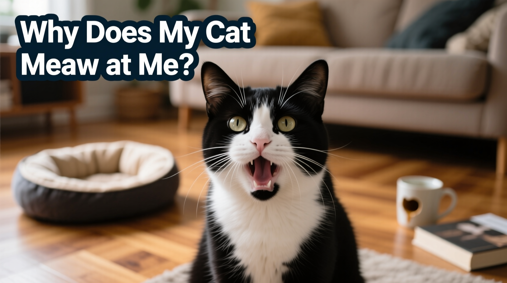 why does my cat meow at me decoding feline communication