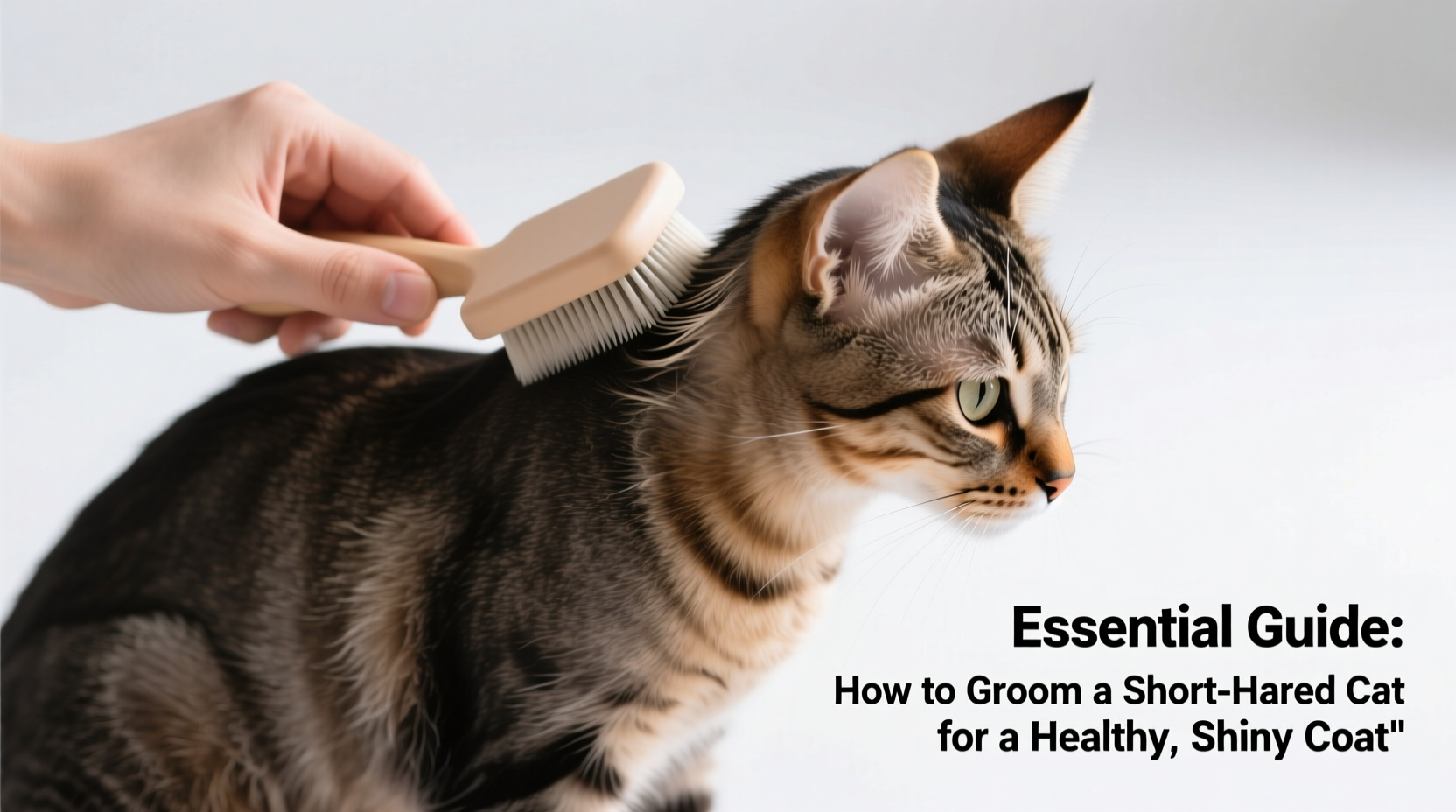 essential guide how to properly groom a short haired cat for a healthy shiny coat