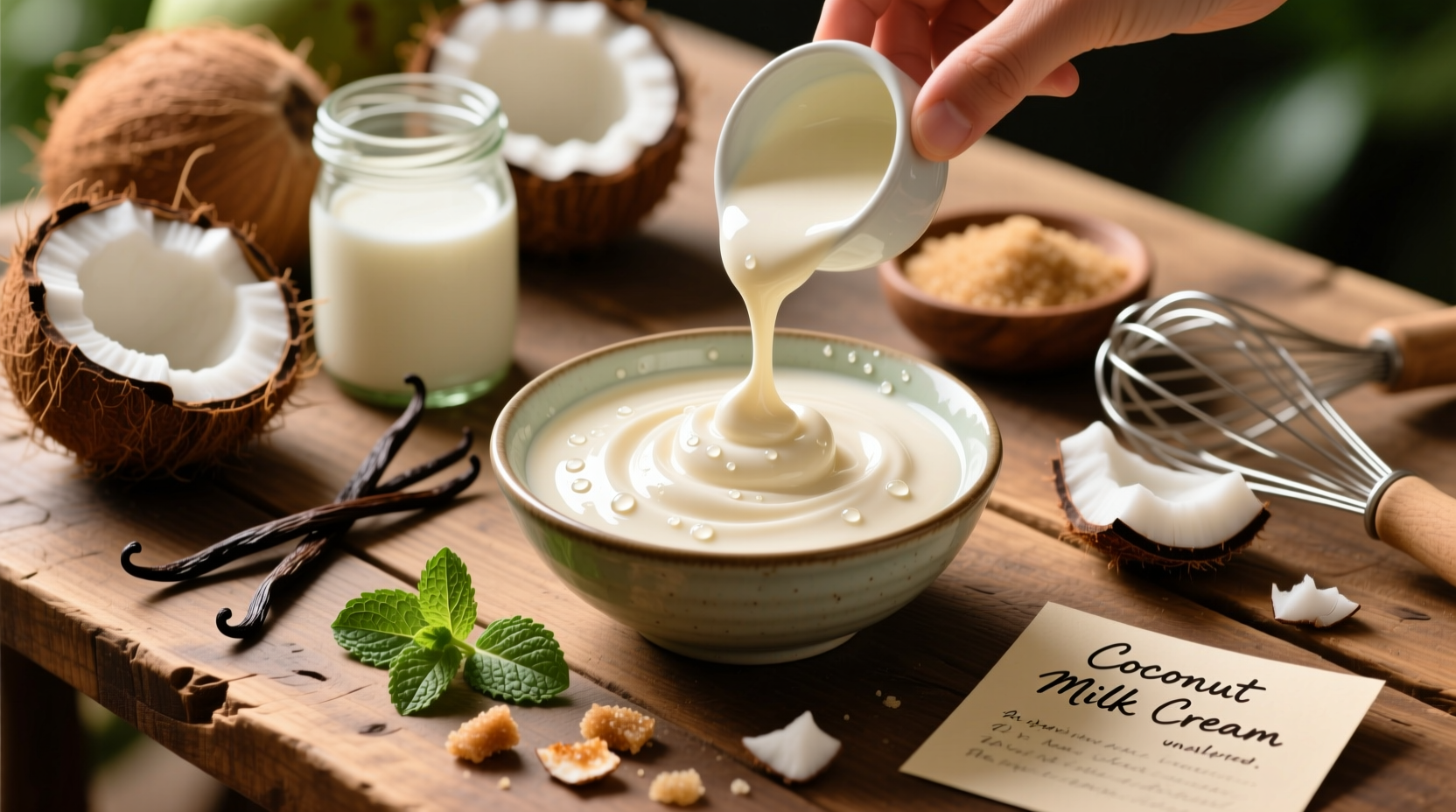 coconut milk cream recipes